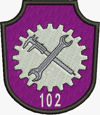 ECUSON / EMBLEMA - BATALIONUL 102